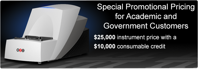Special Promotional Pricing for Academic and Government Customers